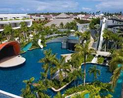 Dreams Onyx resort Punta Cana lazy river, AI generated