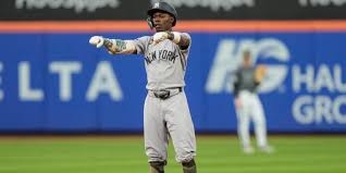 It must be the ... pants? Chisholm borrows Stanton's, busts out of slump