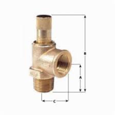 Apollo 1650401 16-504 Liquid Relief Valve, 3/4" x 1/2", Male ...