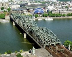 Imagem da Ponte Hohenzollern (Hohenzollernbrücke), Colônia