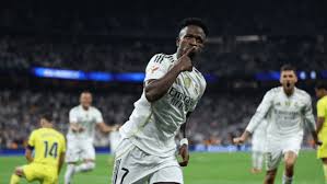 Vinicius scores twice as Real Madrid beat Villarreal 3-1 to return to top of La Liga
