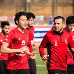 السعيد ينتظم فى مران الأهلى