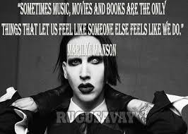 Marilyn Manson Quotes. QuotesGram via Relatably.com