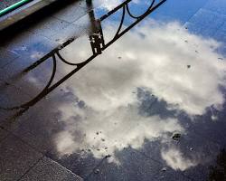 雨の日の写真の画像