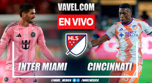 Inter Miami vs Cincinnati EN VIVO, minuto a minuto en MLS (0-0)