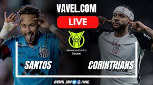 Santos vs Corinthians LIVE Score Updates in Brazilian Championship Match