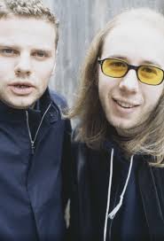 Ed Simons and Tom Rowlands of British dance music duo The Chemical.