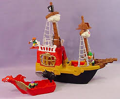 Bildergebnis für fisher price pirate ship 2002