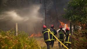 Wildfire on Crete