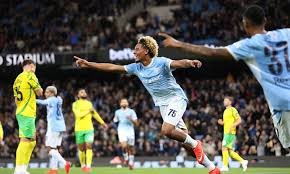 Manchester City thrash Norwich 5-0 to reach Carabao Cup last 16