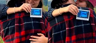 Joaqu&iacute;n M&eacute;ndez y Amanda Mart&iacute;nez celebran la llegada de su primer beb&eacute;