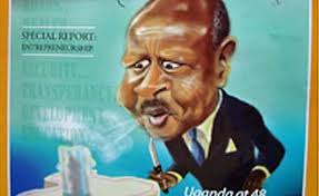 Image result for President Museveni CARTOON