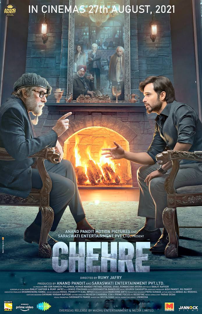 Download Chehre (2021) HDCAMRip Hindi Full Movie 480p | 720p