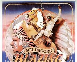 Image of Blazing Saddles (1974) movie poster