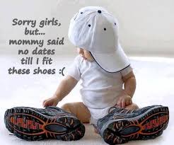 Baby boy in dad&#39;s shoes | Quotes | Dad gift ideas | Pinterest ... via Relatably.com