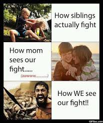 Quotes About Siblings Fighting. QuotesGram via Relatably.com