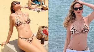 Luciana Gimenez rebate críticas de Ronaldo Ésper com fotos de biquíni