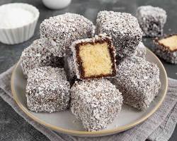 Lamingtons cake的圖片