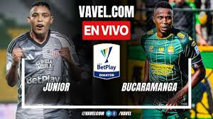 Junior vs Bucaramanga EN VIVO, minuto a minuto en Liga BetPlay