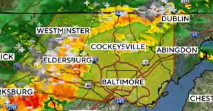 Tornado Warning issued for Baltimore City and surrounding counties