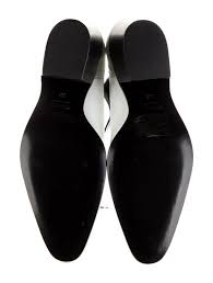 Khaite Patent Leather Chelsea Boots - White Boots, Shoes - KHAIT66685 | The RealReal