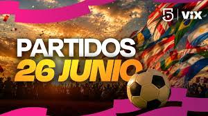 ¿Quiénes se enfrentan este 26 de junio en la Fase de Grupos del Mundial 2026?