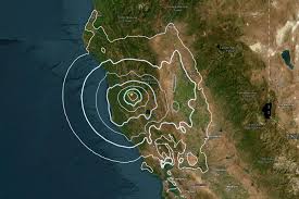 Recent earthquakes in California
