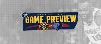 Nuggets Vs Grizzlies