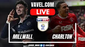 Millwall vs Charlton LIVE Score Updates in EFL Championship Match