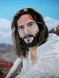 Yulia Litvinova Art - Jesus in the desert by Yulia Litvinova &middot; Jesus in the desert - jesus-in-the-desert-yulia-litvinova