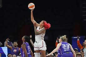 Georgia Amoore scores career-high 25 and the Mystics move into 6th with 80-73 win over Mercury