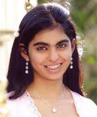 Isha Ambani, the daughter of Mukesh and Nita, and is the youngest billionaire heiress. - Isha-Ambani