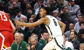 No. 7 Michigan State Plays at Rutgers on Tuesday Night