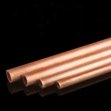 240mm Long Hollow Copper tube 9-12mm OD Hard state Straight ...