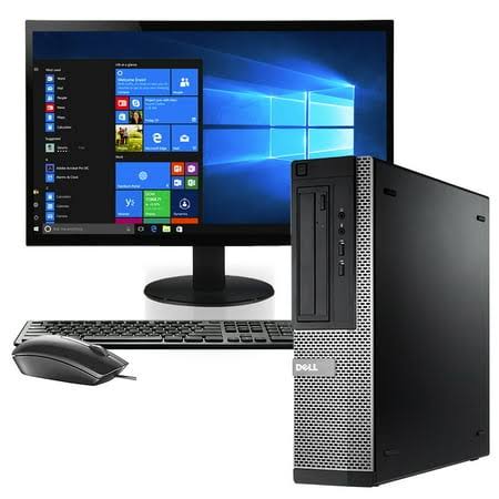 "Dell Optiplex 3010, Intel i3, 16GB, 1TB, DVD, Win10 Pro, New Accessories, Black"