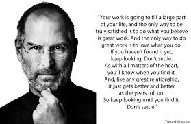 Steve Jobs Quotes On Passion. QuotesGram via Relatably.com