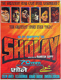 Image result for film (Sholay)(1975)