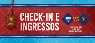 Fortaleza x Sport: check-in e ingressos a partir de R$ 15 pela semifinal da Copa do Nordeste