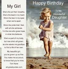 Happy Birthday Daughter on Pinterest | Daughters Birthday Quotes ... via Relatably.com