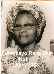 THE REAL STORY OF NIGERIA ( A film by Kunle Olanrewaju) - funmilayo-kuti2