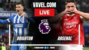 Brighton vs Arsenal LIVE Score Updates in Premier League Match