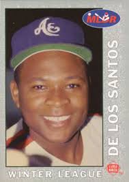 1993 Lime Rock Dominican Winter League #138 Alberto de los Santos Front - 8940-138Fr