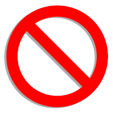 Resultado de imagen de prohibido png