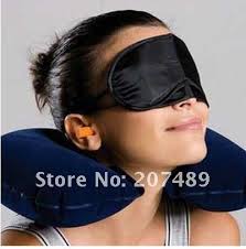 air camping car Related Products With Reviews - Three-tourists-treasures-set-products-Travel-U-shape-Pillow-eyeshade-earplug-Neck-Rest-Inflatable-Airplane-font