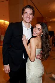 Madison Beer and Chargers QB Justin Herbert at Clive Davis Grammys Party