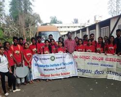 Image of Social Service Activity at Tumkur University