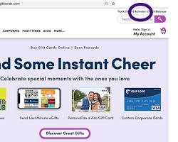 Image of GiftCards.com Website