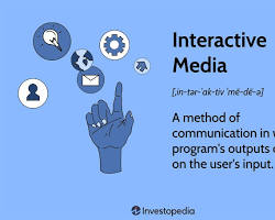 Image of user interacting with a personalized website that displays content relevant to their interests