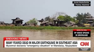 Myanmar earthquake death toll soars past 1,000 as Thailand scrambles to rescue trapped Bangkok workers