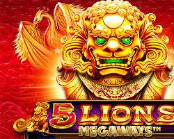 5 Lions Megaways pokie game